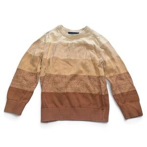 Children’s Place Cinnamon Brown Striped Sweater Size 2T